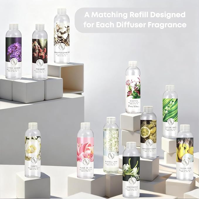 Reed Diffuser Refill (Vanilla Kiss)