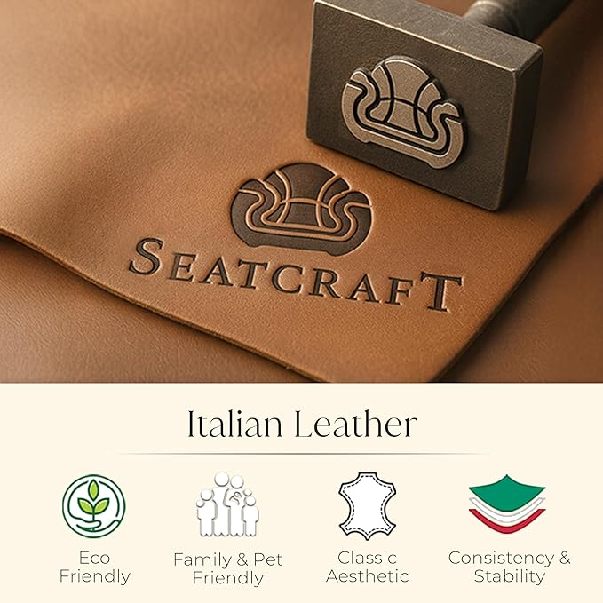 Seatcraft Diamante Zero-Gravity CoolZero Italian Leather Home Theater Seating, Power Headrest, Power Recline, Row of 2 Loveseat, Black