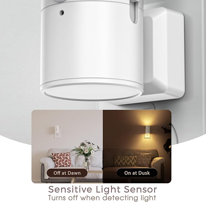 Briignite Motion Sensor Night Light,Motion Activated Plug in Night Lights, 0-100LM Dimmable Soft White 3000K, Motion Sensor Light Indoor for Bathroom Hallway Bedroom Stairway Kid Elderly Pet