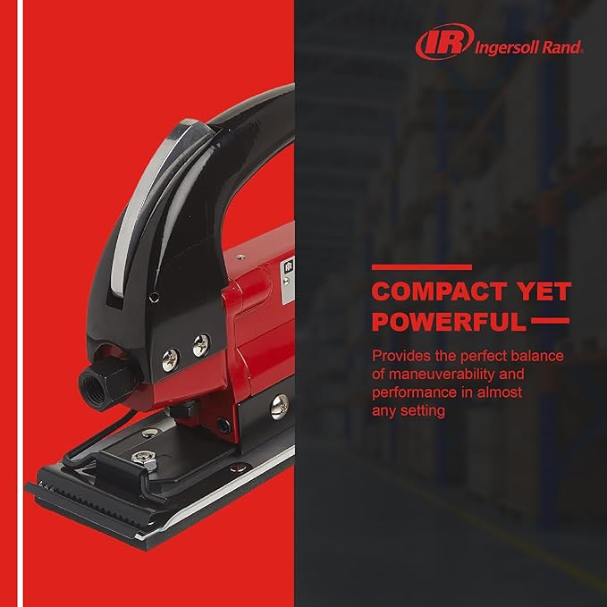 Ingersoll Rand 315 Straight-Line Air Sander, 2.75" x 17.5" Pad, 3,000 spm