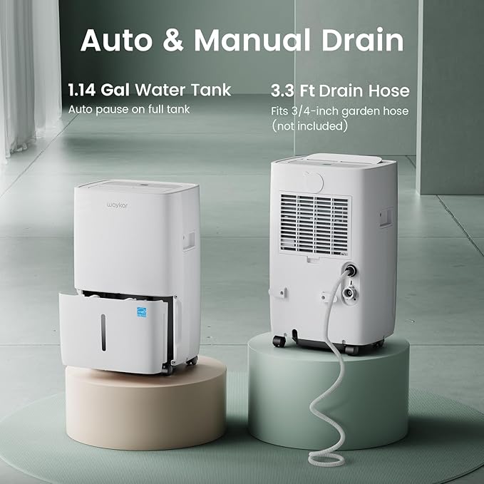 Waykar 80 Pints 2025 Energy Star Dehumidifier