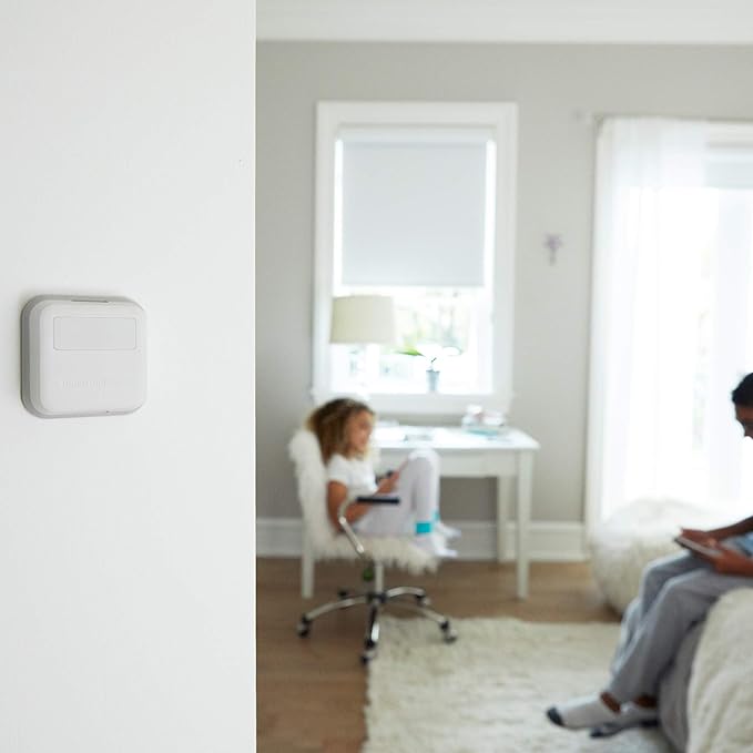 Honeywell Home RCHTSENSOR-2PK, Smart Room Sensor works with T9/T10 WIFI Smart Thermostats