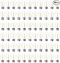 Jslinter 100 Pack Edison Bulb String Lights Outdoor, S14 Replacement Bulbs for Outdoor String Lights Waterproof 1W, E26 Base Led Light Bulb, 2700K Warm White Light Bulbs for Patio