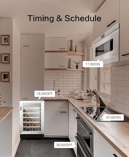 TREATLIFE 4 Pack Smart Plugs That Work with Alexa and Google Home, 7 Day Heavy Duty Programmable Timer, 1800W 15A WiFi Smart Outlet, Child Lock, Vacation Mode, Reliable WiFi Connection