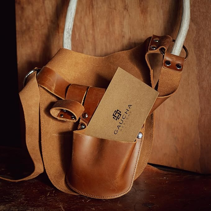 Leather Garden Tool Belt - Gardening gifts for women- Utility belt - Garden Tools Organizer Holster Pouch -Gift for Gardeners and Florists