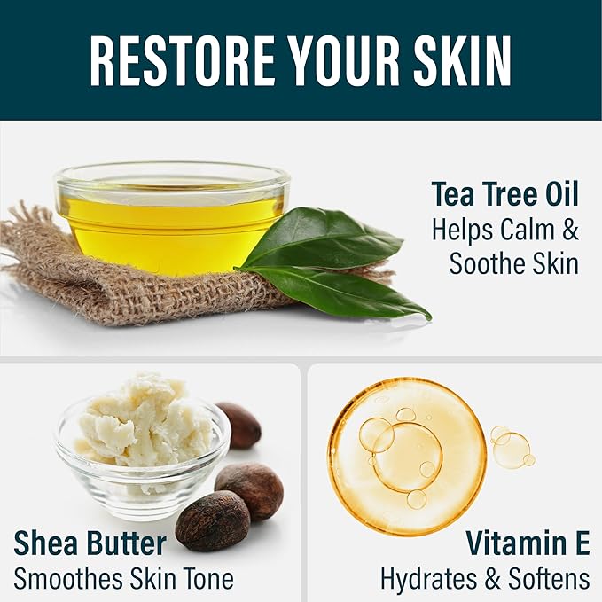 NUVADERMIS Urea Cream 40 Percent for Feet - 40% Urea Foot Repair Lotion - Maximum Strength For Dry Cracked Heels - 2% Salicylic Acid, Shea Butter, Tea Tree Oil, Vitamin E - 14 oz Jar Large