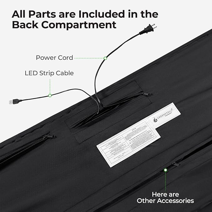 GREENSTELL Headboard for Queen Size Bed with 60,000 DIY Color of LED Light, USB & Type C Post, Attach Frame, Height Adjustable, Gray Wall Mounted Head Boards Only, Sturdy & Stable, Comfortable, Queen