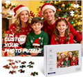 Custom Puzzles from Photos 300/500/1000 Piece - Personalized Jigsaw Puzzles for Adults & Kids with Picture & Text - Custom Family, Friends, Wedding, Graduation, Christmas, Birthday Gift