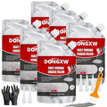 Concrete Crack Filler and Sealant Self-Leveling, 6Pcs High Elasticity Cement Crack Repair, Waterproof Concrete Caulking Glue for Driveways, Gray Caulking Adhesive Repair