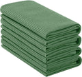 Homaxy 100% Cotton Waffle Weave Kitchen Towels