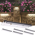 LED Hardscape Light, Paver Wall Light 13 Inch, 3W 12V Low Voltage Garden Pathway Deck Step Lamp, Warm White 2700K, Outdoor IP65 Waterproof 6 Pack