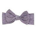 Copper Pearl Baby Bows: Stylish Headbands for Baby Girls, Premium Soft and Stretchy Baby Headbands, Perfect for Newborns, Trendy Designs - Violet