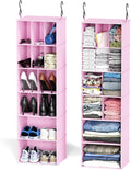 SpaceAid 2 Pack Hanging Closet Organizer and Storage