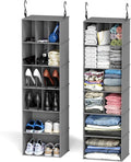 SpaceAid 2 Pack Hanging Closet Organizer and Storage