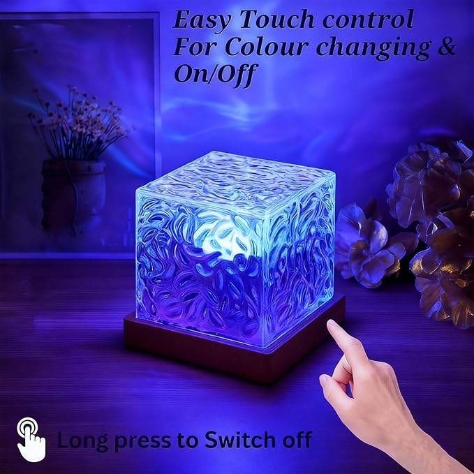 Magical Northern Lights For Your Room, Magic Northern Light, Aurora Night Light Projector With Remote Control, Color-Changing Mood Ocean Light For Home, Relaxation & Decor (16 Colors, Rechargeable)