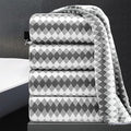 4 Piece Bath Towel Set Oversized Bath Sheet 35"x70" Bathroom Towel Extra Large