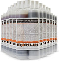 Roklin Systems, Inc. - PolyFlex DS Concrete Crack Filler, Quick-Drying Asphalt Crack Sealer, Floor/Wall Repair Patch Kit Essential, 12-Pack, Black
