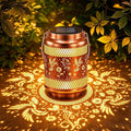 Solar Lanterns Outdoor Garden Decor- Solar Lights Waterproof Hummingbird Decorative Hanging Metal Lights Gardening Gift for Outside Yard, Patio, Backyard, Farm, Gifts for Women Mom