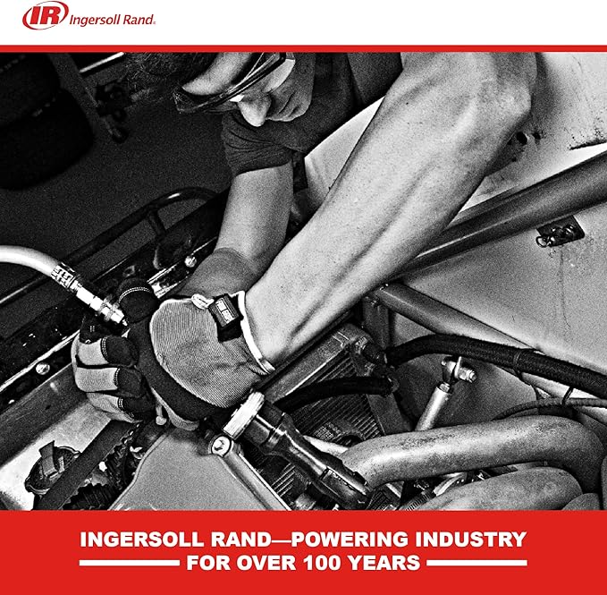 Ingersoll Rand 315G Straight Line Air Sander, Edge Series Pneumatic Tool, Heavy Duty Sanding, Leveling Large Flat Surfaces, Dual Piston Design, Black